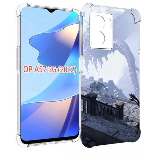 Чехол MyPads Divinity Original Sin II для OPPO A57 5G(2022) задняя-панель-накладка-бампер