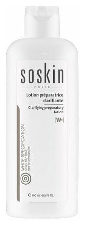Soskin Clarifying preparatory lotion Лосьон для ровного цвета и сияния 250 мл.