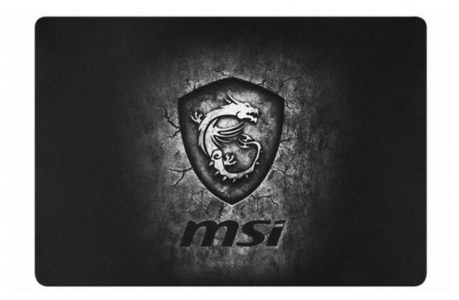 Коврик MSI Agility GD20 черный/серый