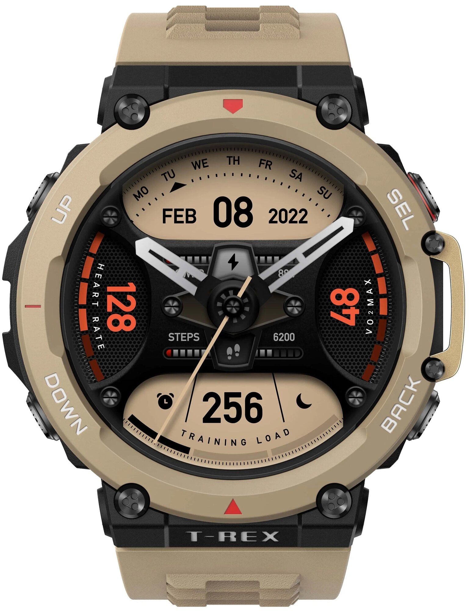 Умные часы Amazfit T-Rex 2 Desert Khaki .