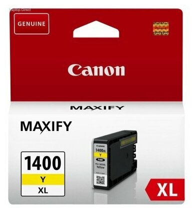 Картридж Canon PGI-1400XL Y 9204B001 Yellow для MAXIFY МВ2040/МВ2340