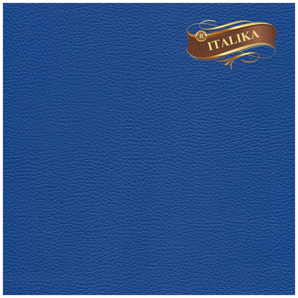 Экокожа ITALIKA кожзам искусственная кожа - 1х1,4м (100х140см) цвет синий