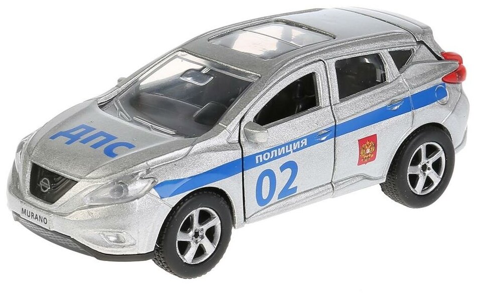 Модель машины Технопарк Nissan Murano, Полиция, инерционная SB-17-75-NM-P-WB
