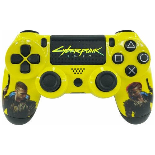 Джойстик игровой геймпад беспроводной для PS4 ПК Bluetooth USB Cyberpunk 2077 179000₽