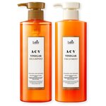 Шампунь с яблочным уксусом Lador ACV Vinegar 430 мл. +Маска для волос с яблочным уксусом ACV Vinegar 430 мл. - изображение
