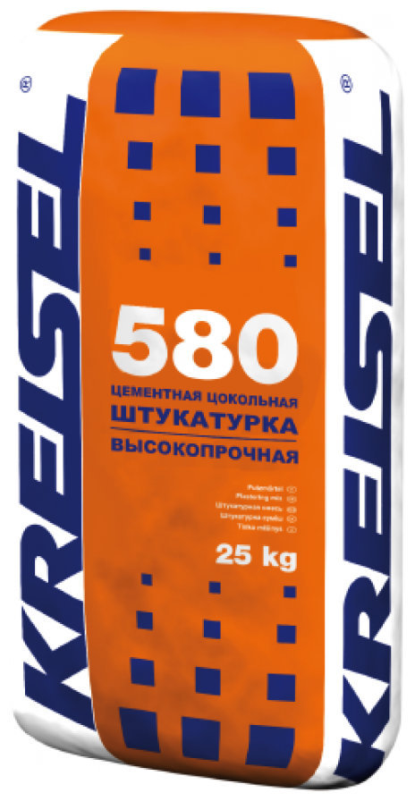 Штукатурка цоколя и фасада SOCKELPUTZ 580 Kreisel
