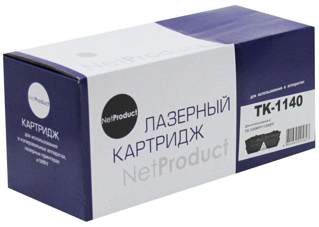 Картридж NetProduct TK-1140 Kyocera FS-1035MFP/DP/1135MFP , 7,2К