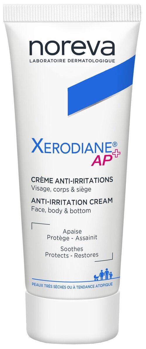 Noreva Крем для лица и тела против раздражений Xerodiane АР+ Anti-Irritation Cream 40мл