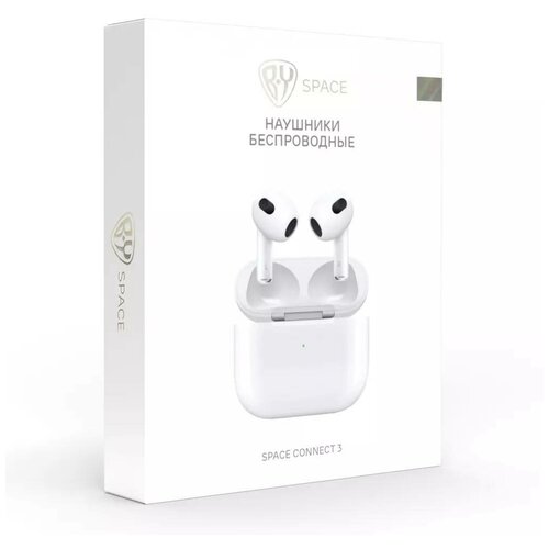 BY Наушники беспроводные TWS Space Connect 3 30350мАч зарядка Qi 209000₽