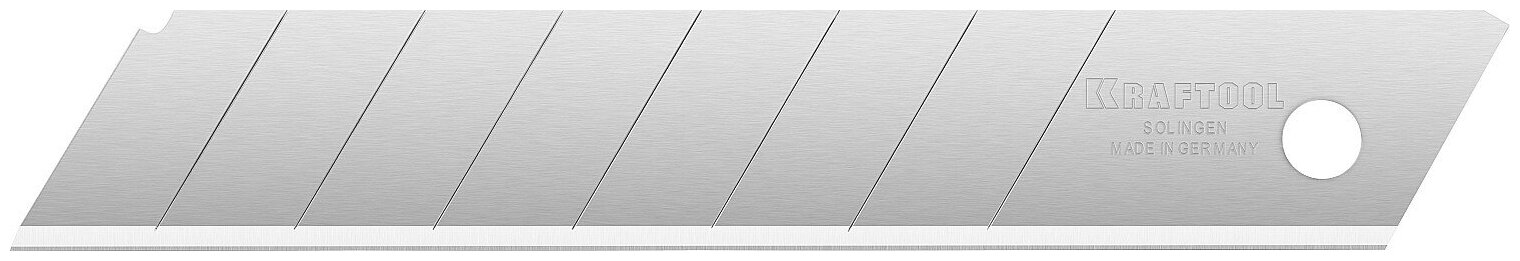 KRAFTOOL 18 мм, 5 шт, Сегментированные лезвия (09605-18-S5) - фотография № 1