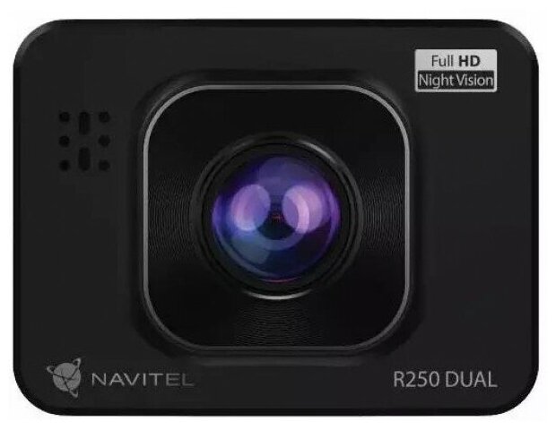 Видеорегистратор Navitel R250 DUAL DVR черный 1Mpix 1080x1920 1080p 140гр. AC5401