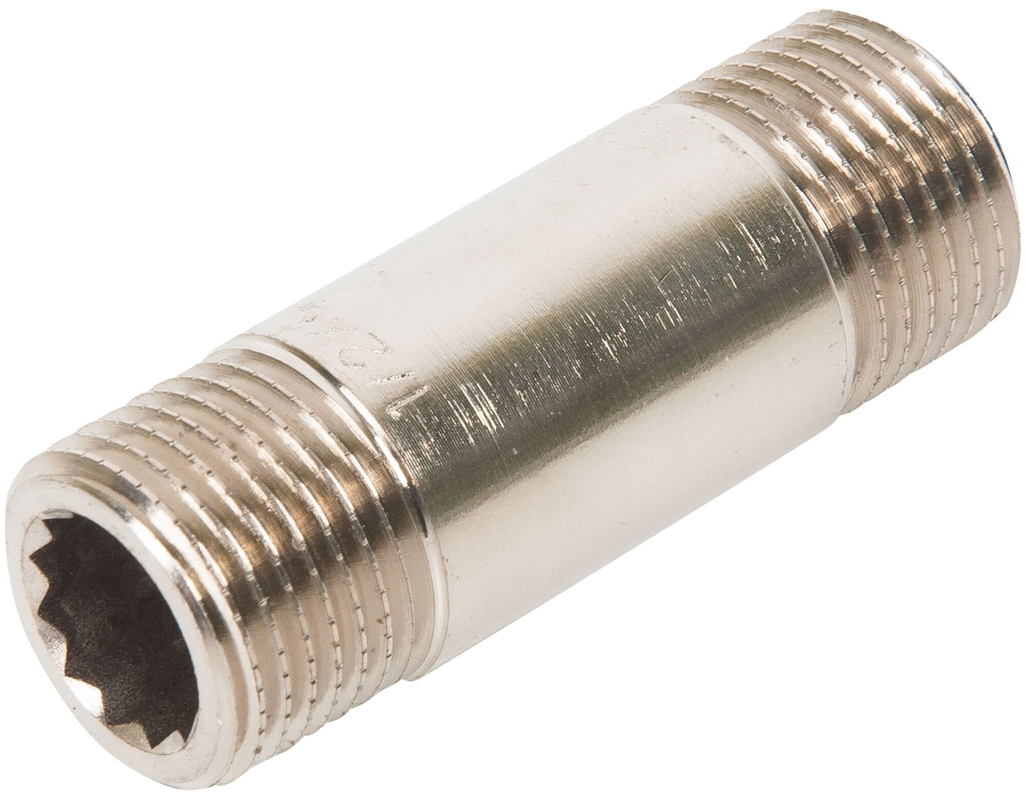 фото Бочонок Equation 1/2"x60 мм никелированная латунь