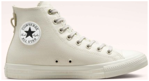 Кеды Converse Chuck Taylor All Star, демисезон/лето, повседневные, высокие, размер 37.5, серый