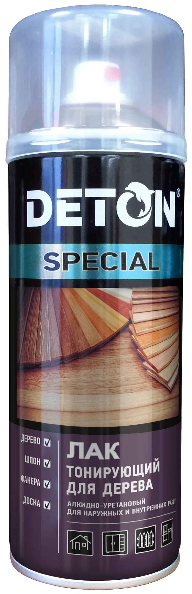 Лак Deton Special Тонирующий защитный для дерева