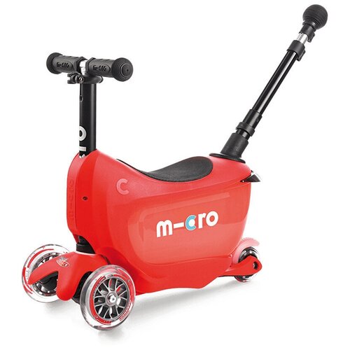 фото Самокат mini2go deluxe plus красный micro