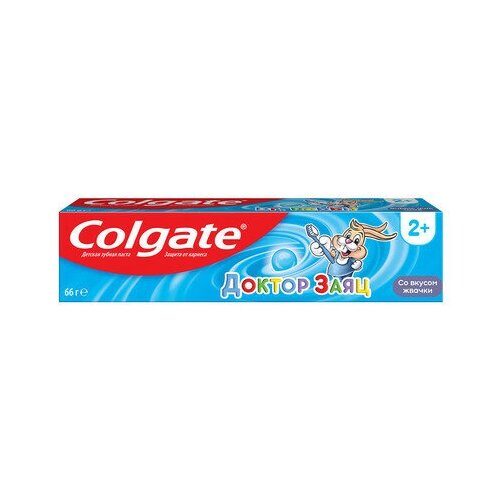 Зубная паста Colgate 50 мл Доктор Заяц вкус Жвачки детская