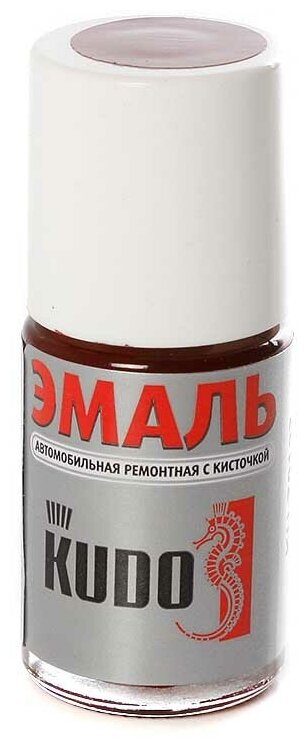 Эмаль автомобильная с кисточкой KUDO вишня 127 15 гр KU-70127
