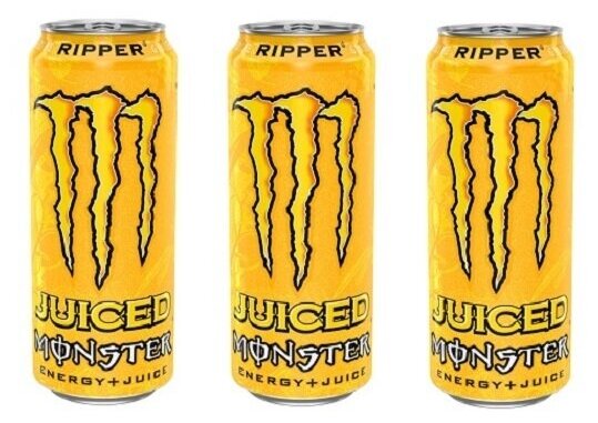 Энергетический напиток Monster Ripper / Монстер Риппер 500 мл 3 шт (Польша)