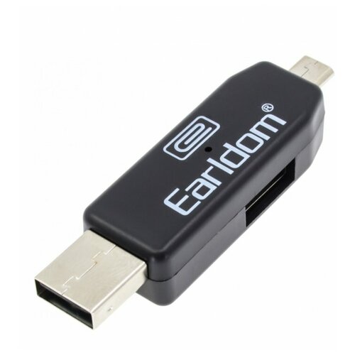 OTG-адаптер USB-MicroUSB (тип 2) адаптер microusb otg remax ra otg