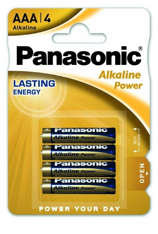 Батарейки Panasonic Alkaline Power AAA (4 шт.)