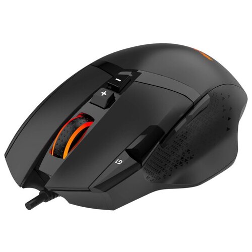 Мышь компьютерная HIPER DRACO черная 9 кнопок 4000 dpi RGB подсветка 148500₽