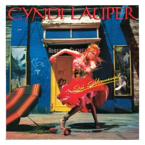 Старый винил, Portrait, CYNDI LAUPER - She's So Unusual (LP , Used)