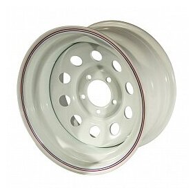 Диск OFF-ROAD-WHEELS УАЗ стальной белый 5x139,7 10xR16 d110 ET-44 (круг. отв.)