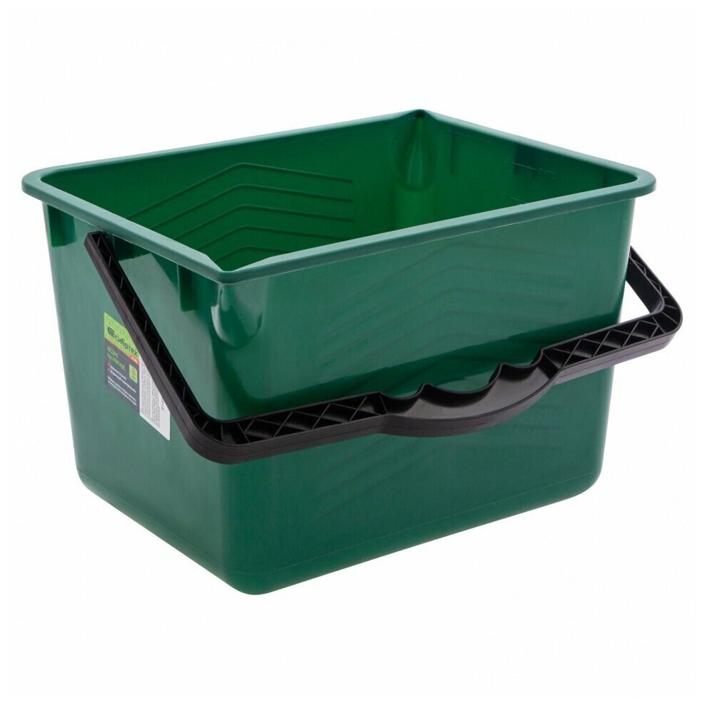 фото Ведро малярное прямоугольное, 14 л, вторичный полипропилен Россия, Сибртех