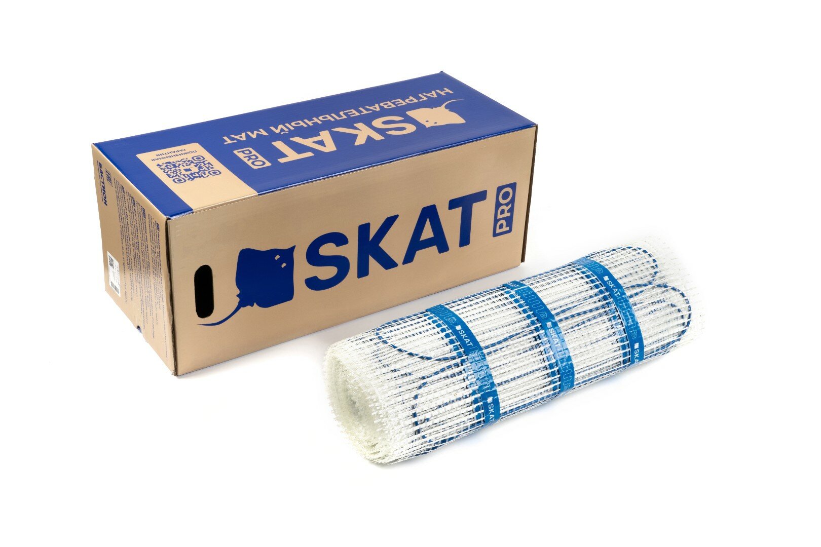 Нагревательный мат SKAT, HT MAT PRO, 180 Вт/м², для пола, для монтажа под плитку