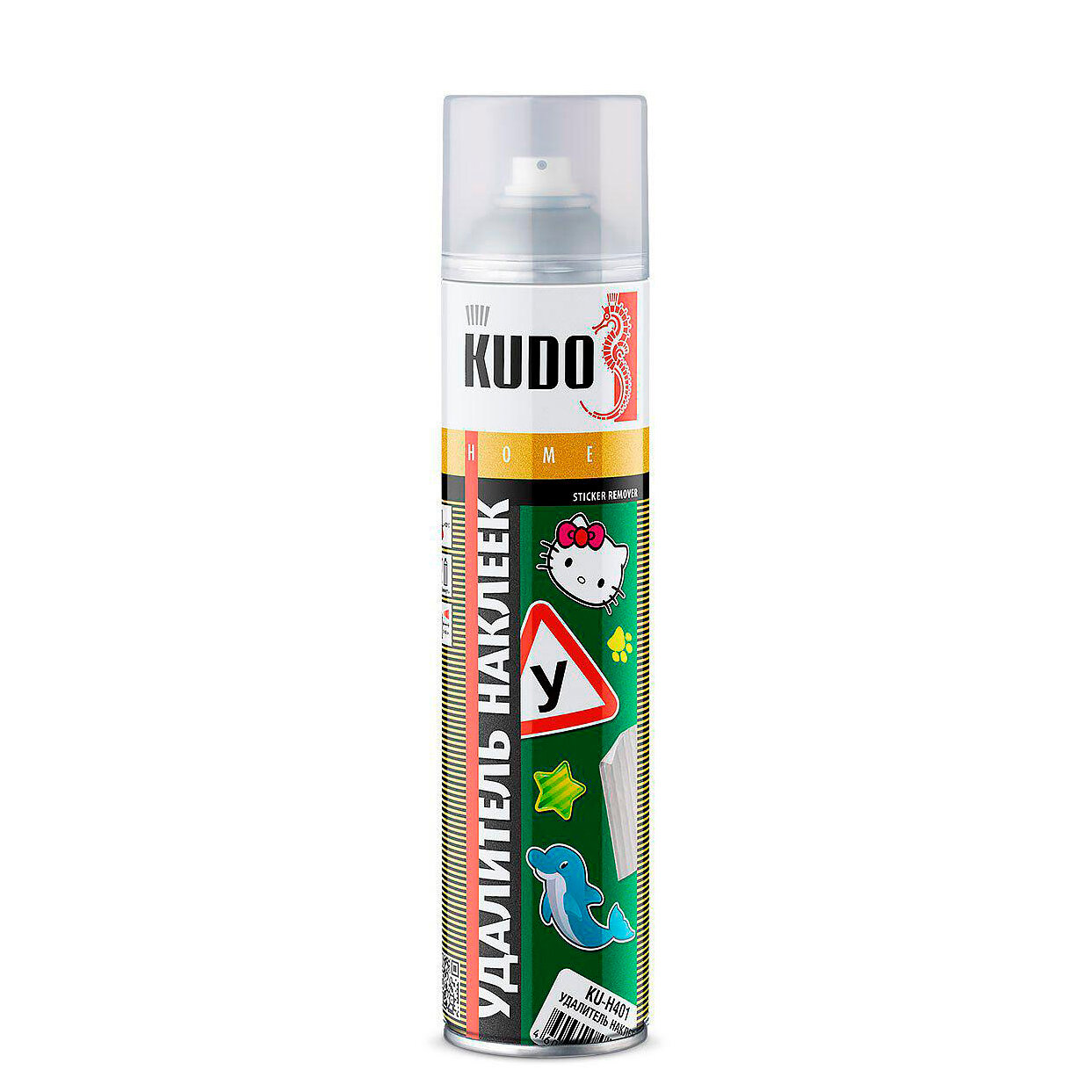 Удалитель наклеек и следов клея KUDO KU-H401