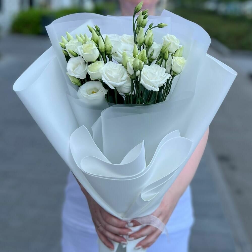 Букет из эустом 5 штук