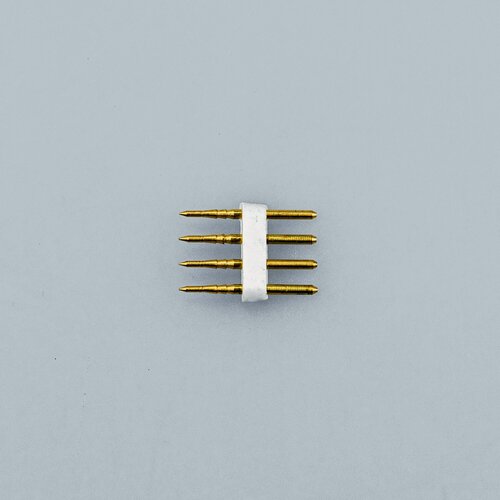 Изображение товара Игольчатый алюминиевый Коннектор Eleganz для светодиодной ленты RGB 220V (10 шт.)