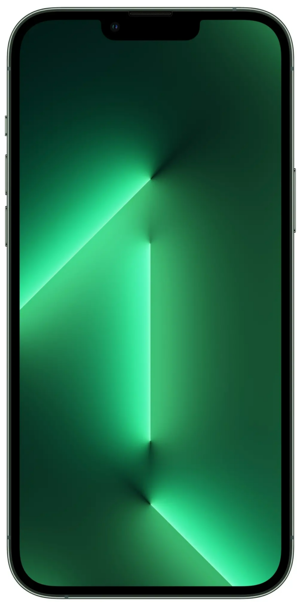 Смартфон Apple iPhone 13 Pro 256 ГБ, nano SIM, Альпийский зеленый, как новый, витринный образец — фото 1