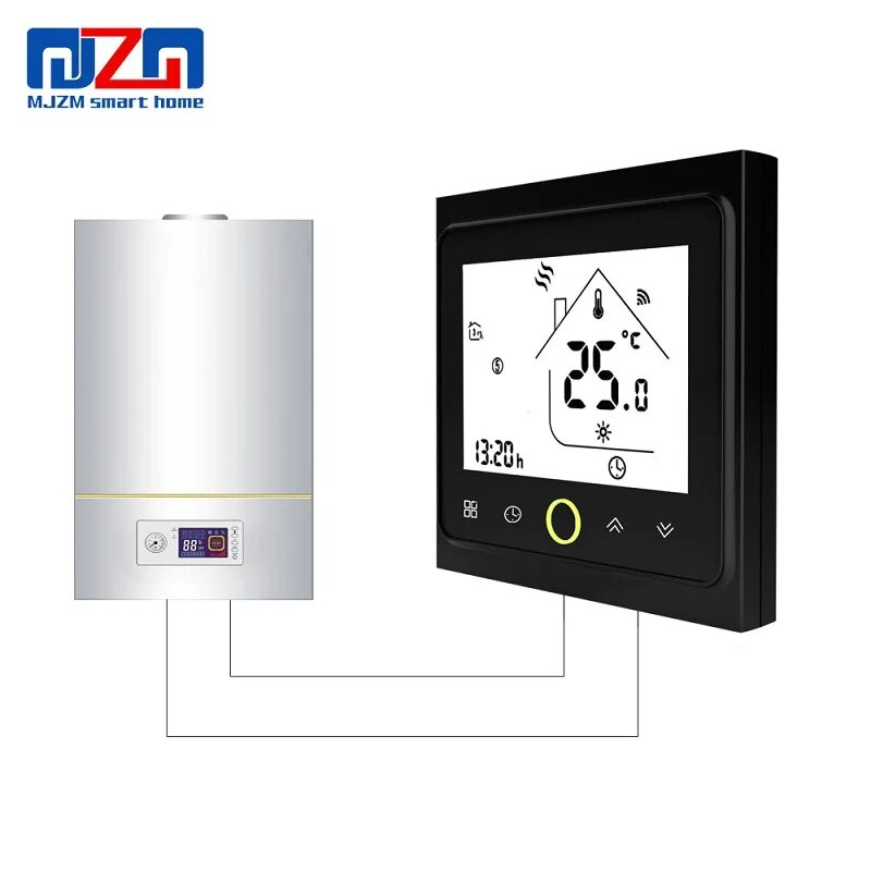 MJZM BGL-002BB-WiFi Термостат для газового котла, No Wifi Version