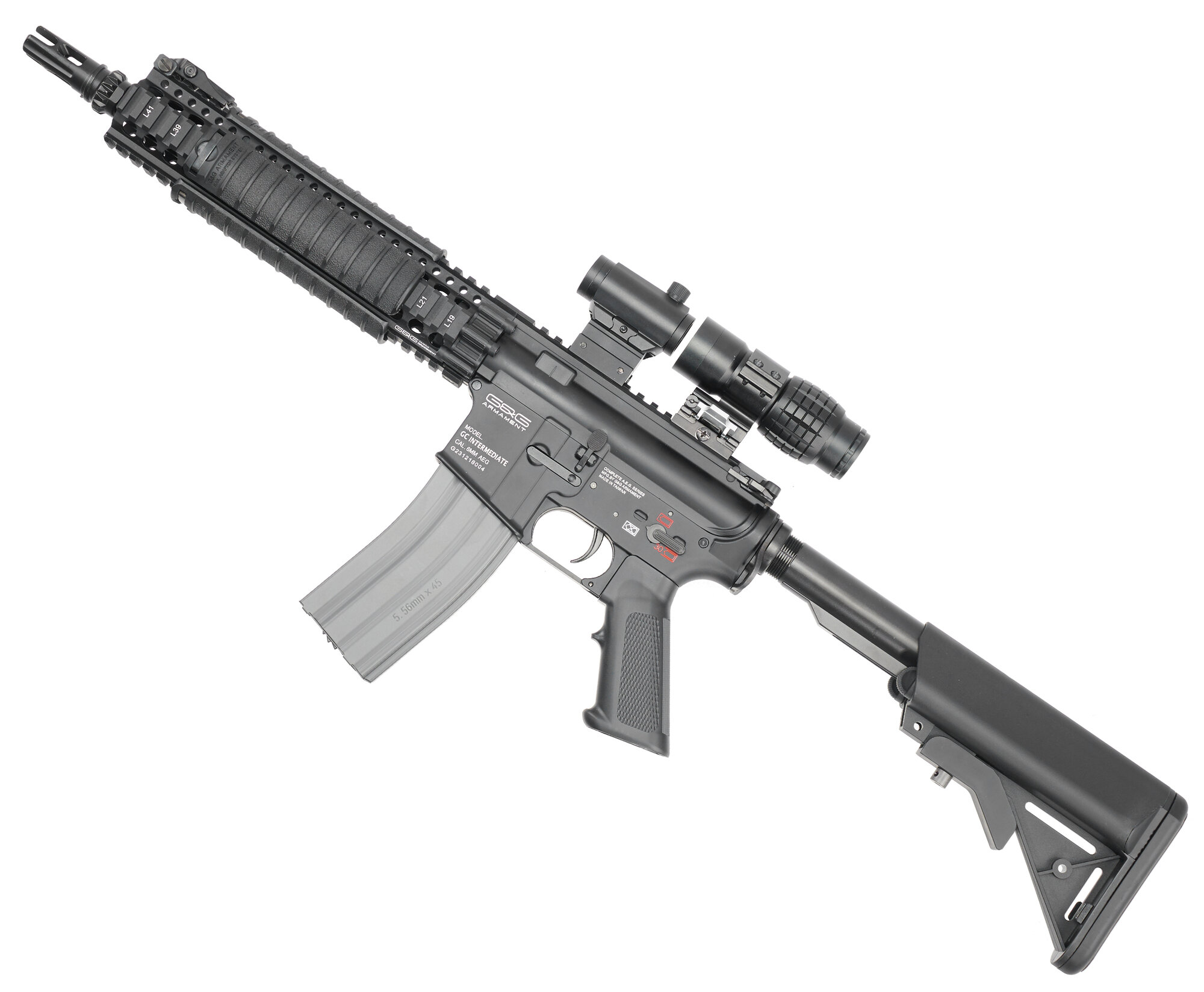 Страйкбольный автомат G&G GC18 MOD 1 (6 мм, EGC-018-MD1-BNB-NCM)