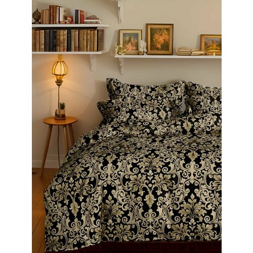 Постельное белье 2 спальное евро, наволочки 70х70, полисатин, 2х спальный комплект, Ивановский текстиль TOP_T