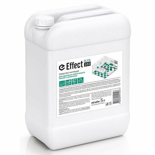Чистящее средство для удаления известкового налета и ржавчины Effect Alfa 103 5 л концентрат 967₽