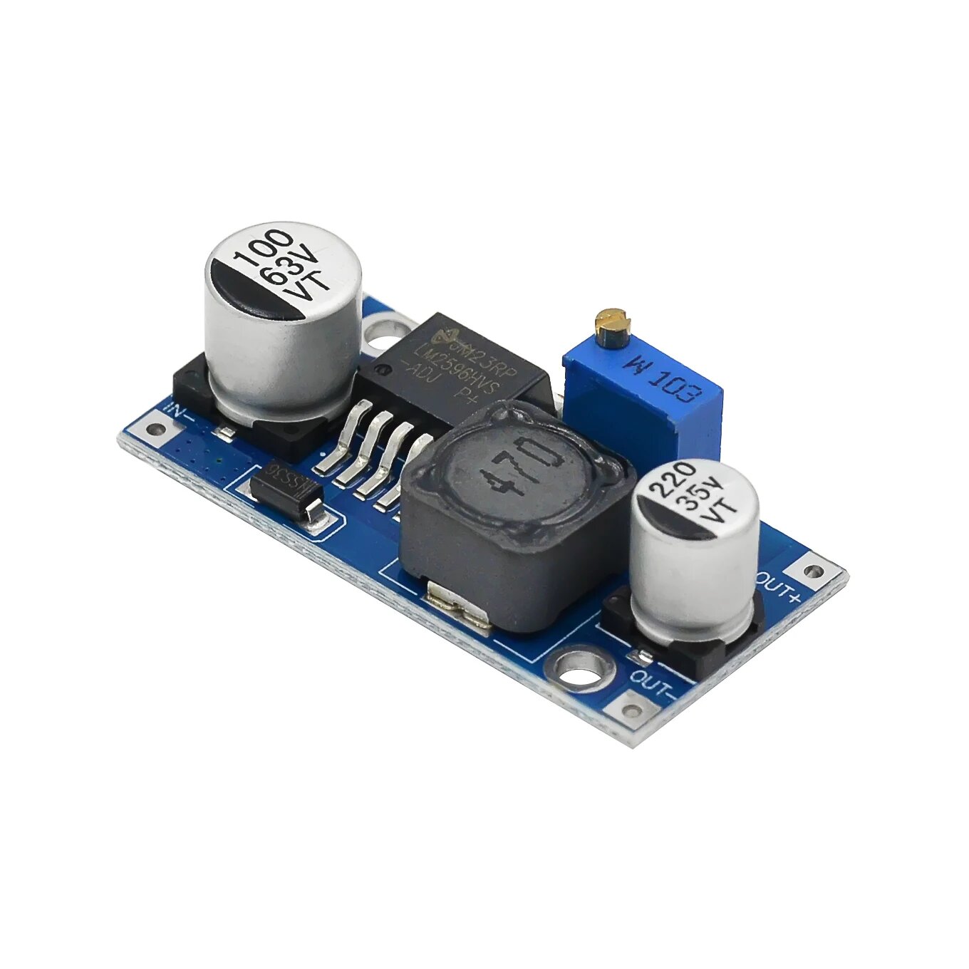 Регулятор напряжения LM2596HVS 4.5-50В