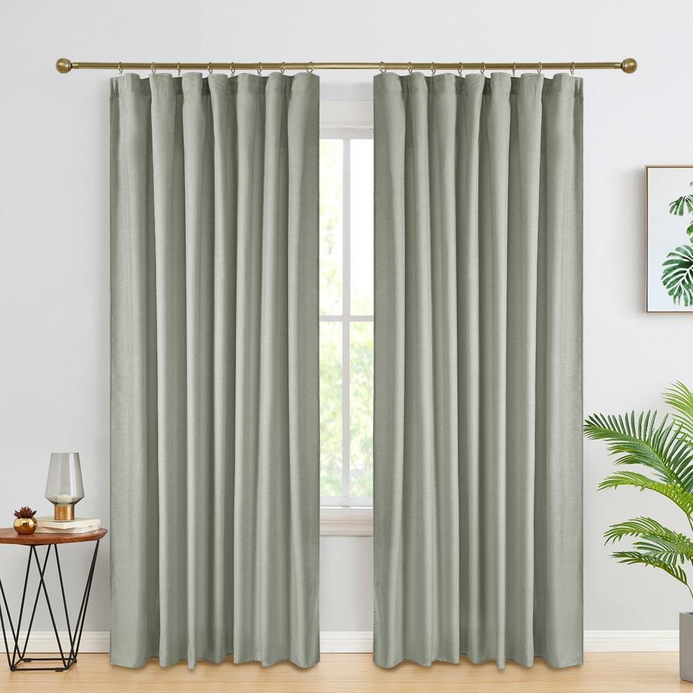 Штора на ленте KREAFORTA Raspberry 200x280 см зеленый