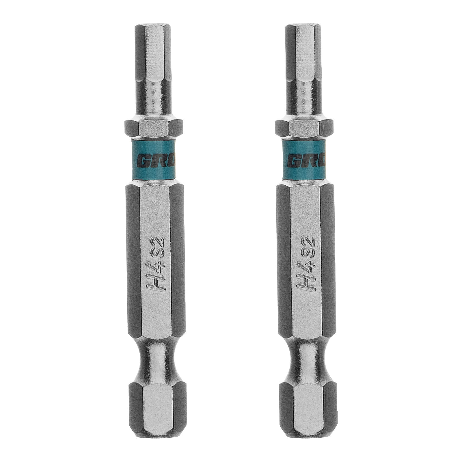 Бита HEX 4х50мм сталь S2 шестигр 2 шт. Gross (арт. 114163)