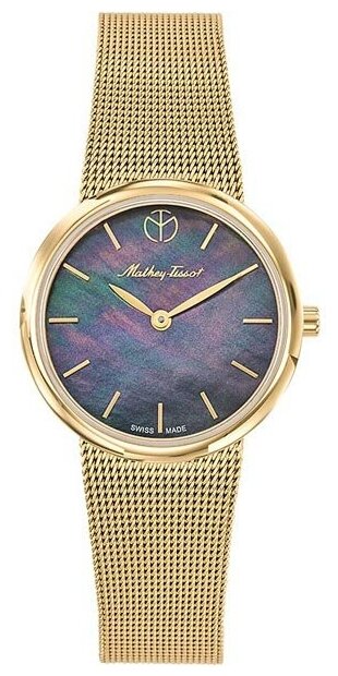 Наручные часы Mathey-Tissot Швейцарские наручные часы Mathey-Tissot D403PYN, золотой