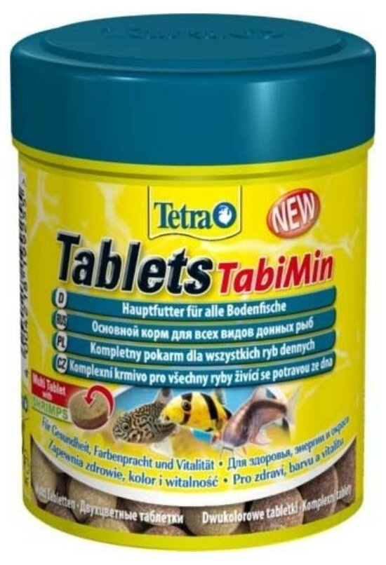 Корм для аквариумных рыб Tetra Tablets TabiMin 275 табл. - фотография № 16