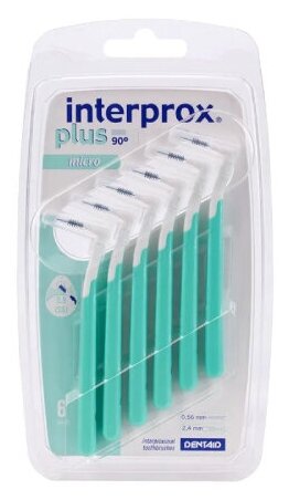 Межзубные ершики для брекетов Interprox Plus Micro 6 шт (0,9 мм)