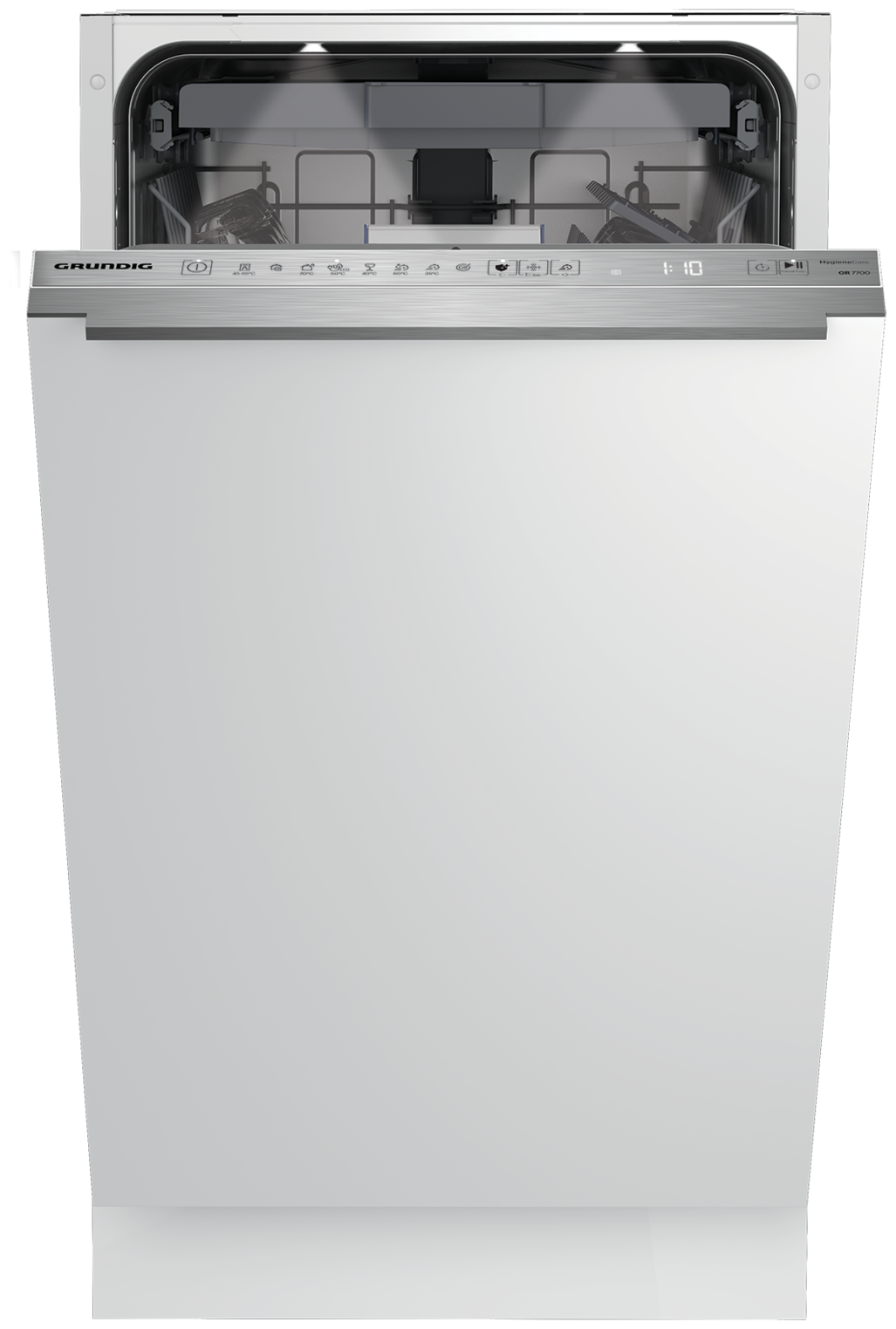 Встраиваемая посудомоечная машина Grundig GSVP4151P, 45 см, белый