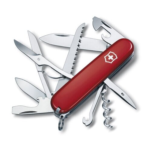 Нож Victorinox Huntsman, 91 мм, 15 функций, красный