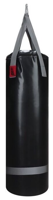 Мешок боксёрский на ременной ленте 20 кг, цвет чёрный 3543648 .
