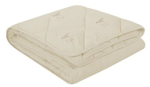 Одеяло 1,5 спальное 140 х 205 см Овечья шерсть Basic Collection