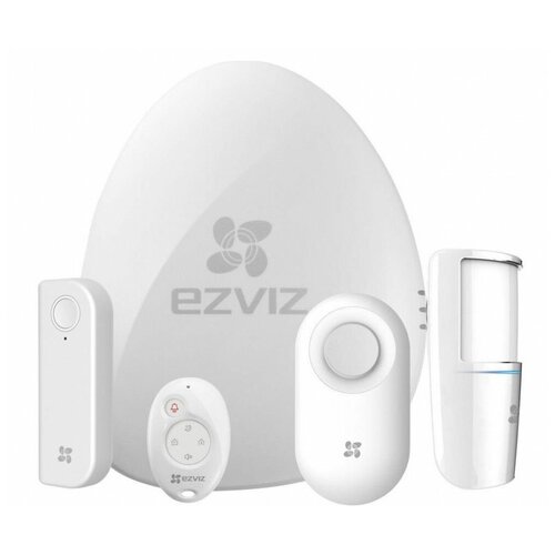 Стартовый комплект умного дома EZVIZ Wi-Fi BS-113A шлюз пульт управления датчик движения датчик открытиязакрытия 919000₽