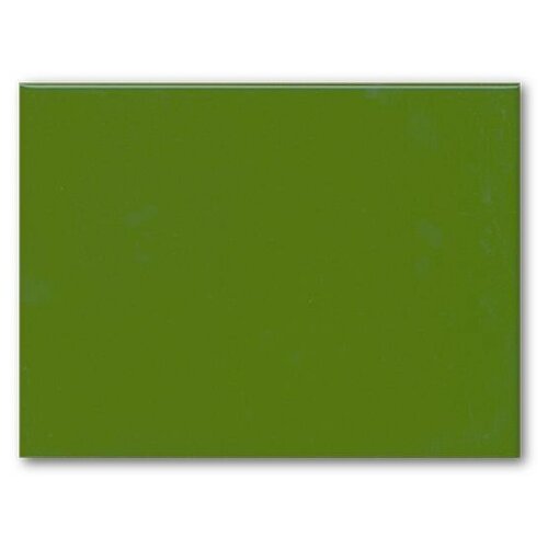 Керамическая плитка Ceramica Ribesalbes Zocalo Cenefa Liso Verde 15x20