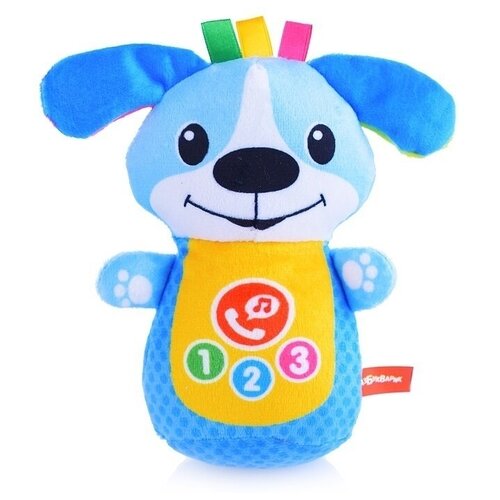 Игрушка телефончик Shantou малыша Щенок (4680019287225) музыкальная игрушка азбукварик телефончик малыша щенок 4680019287225